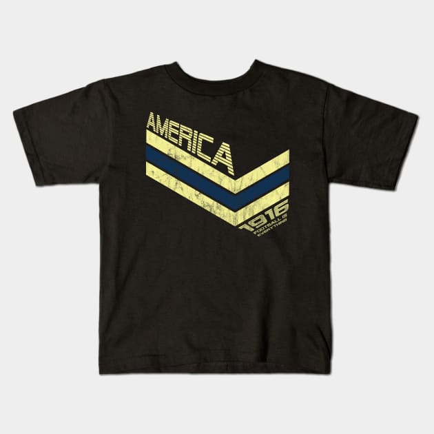 Football Is Everything - Club América 80s Retro Kids T-Shirt by FOOTBALL IS EVERYTHING